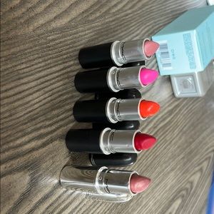 MAC lipsticks used once